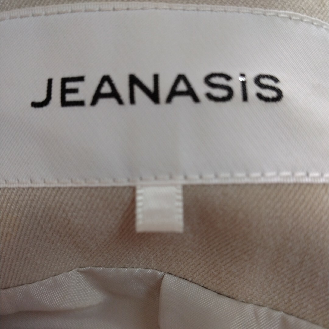 JEANASIS(ジーナシス)のまたお値下げ♥かっこいい♥メンズライクJEANASISノーカラージャケット美品 レディースのジャケット/アウター(ノーカラージャケット)の商品写真