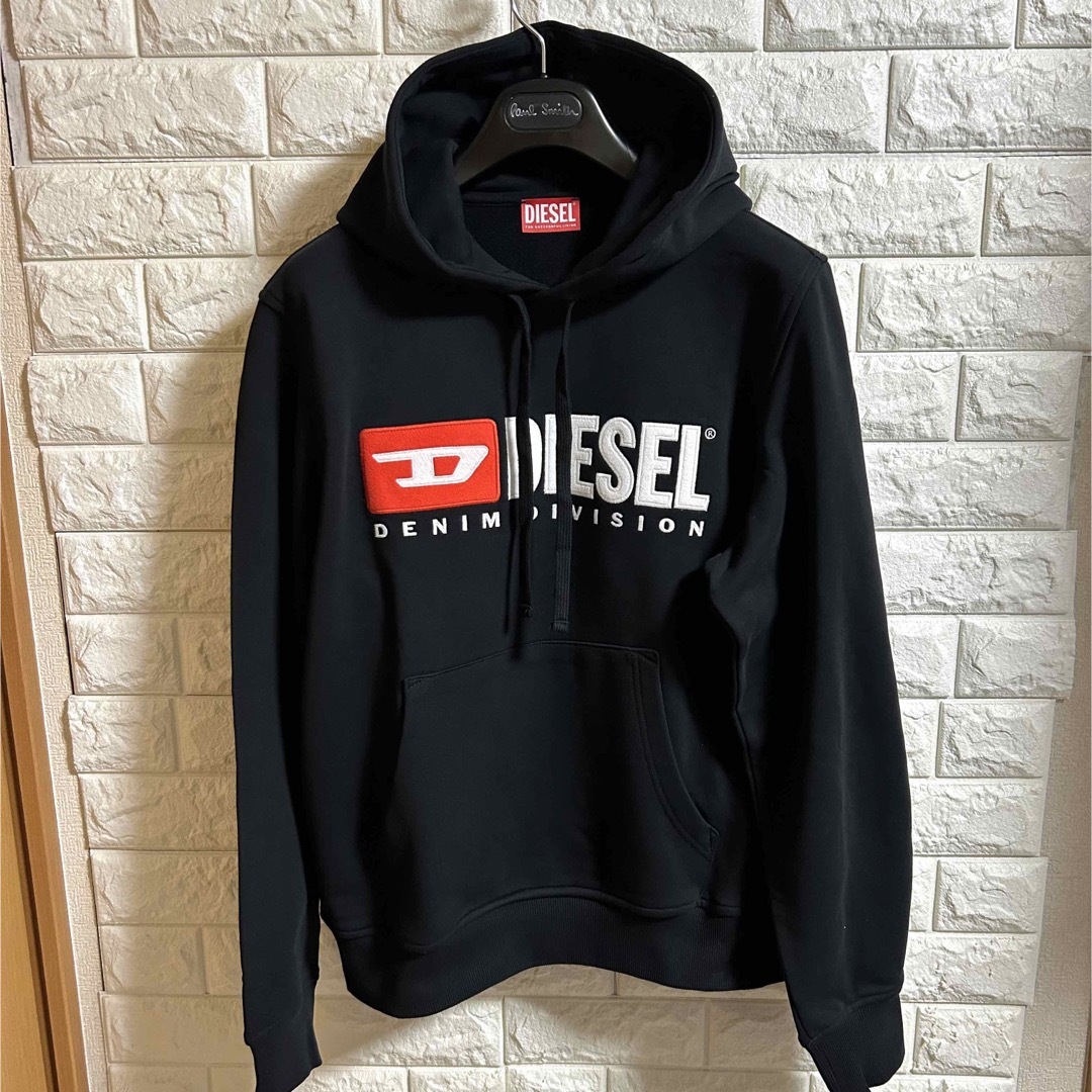 【新品】DIESEL ディーゼル/スウェット フーディー パーカー Lサイズ