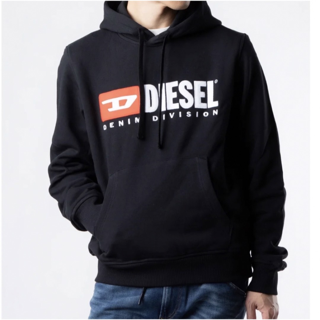 【新品】DIESEL ディーゼル/スウェット フーディー パーカー Lサイズ