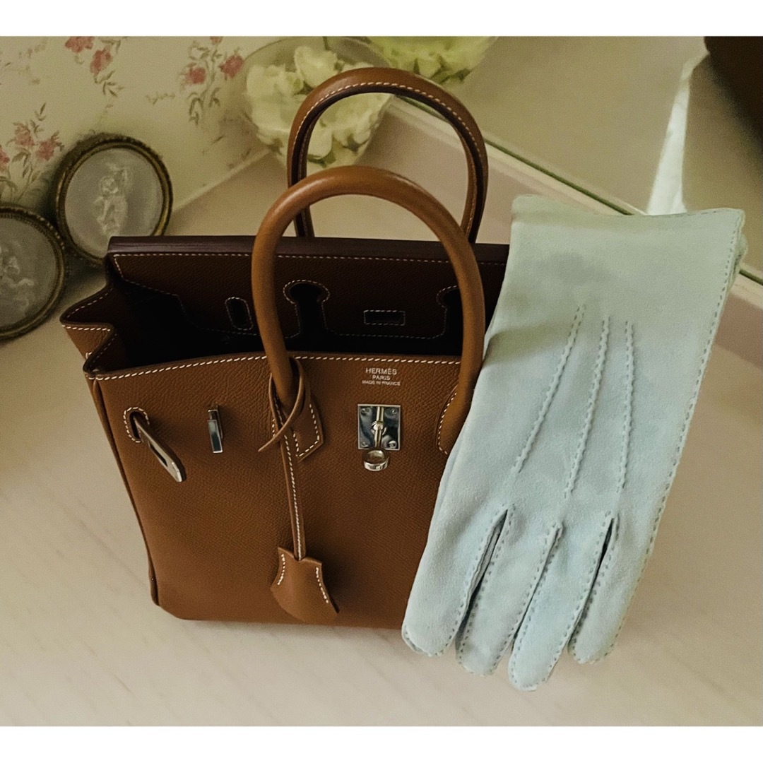 Hermes(エルメス)のHERMES  エルメス　グローブ スウェード手袋　手袋　本革　ヴィンテージ レディースのファッション小物(手袋)の商品写真