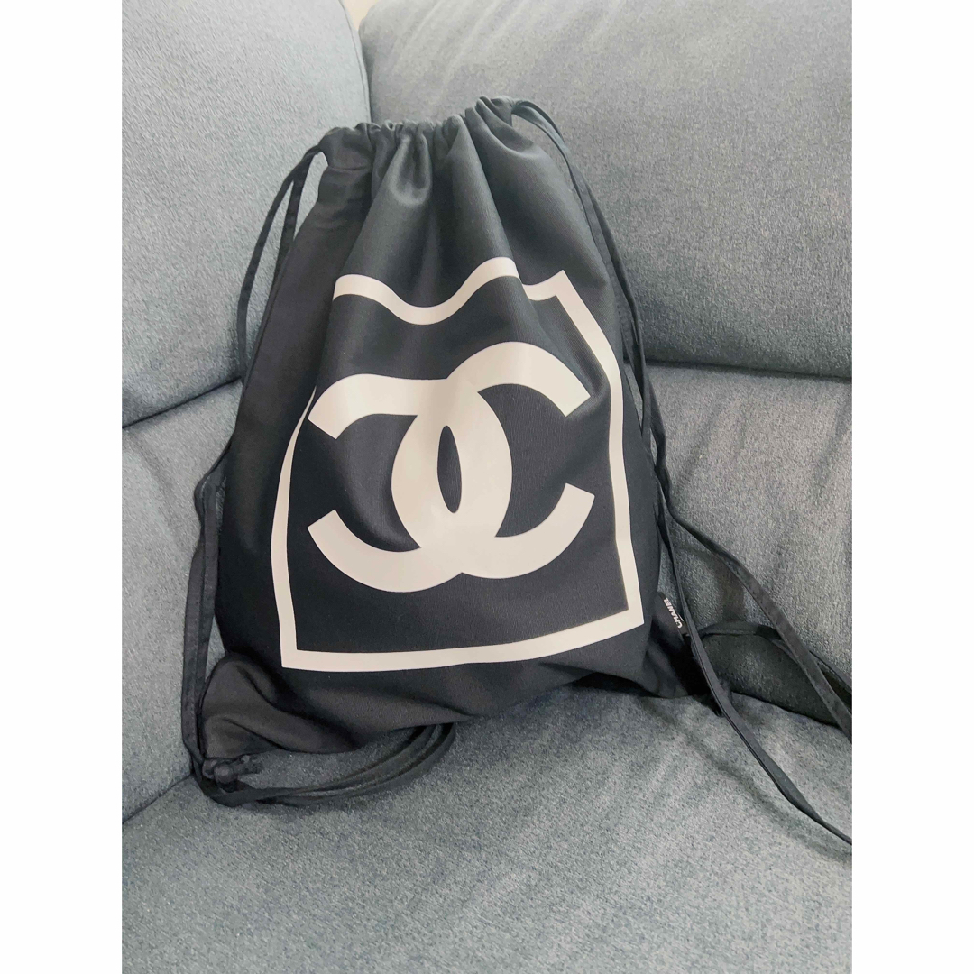 CHANEL - シャネルコスメライン限定ロゴ大容量軽量ノベルティ巾着 ...