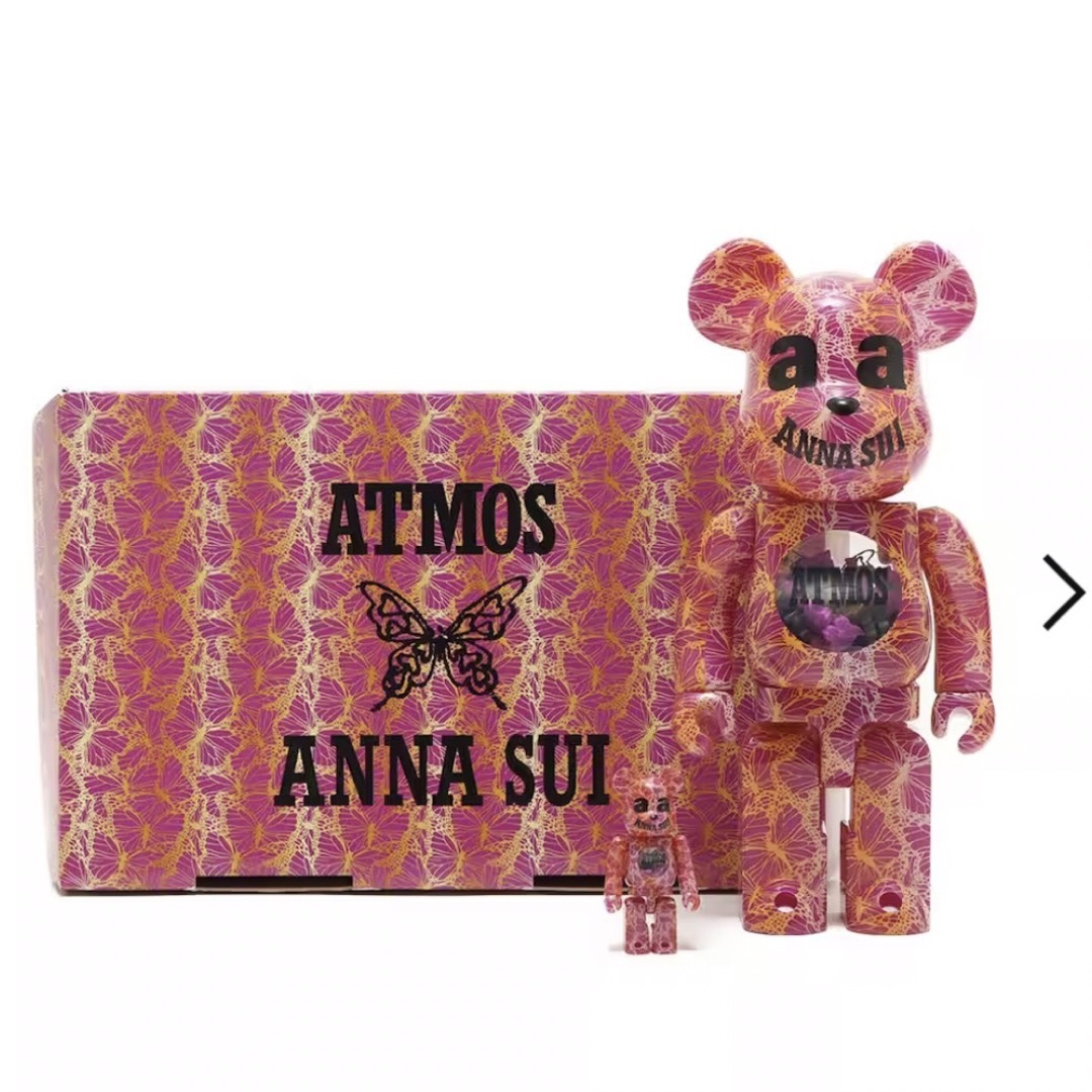 ANNA SUI(アナスイ)のBE@RBRICK × atmos x ANNA SUI 100% & 400% エンタメ/ホビーのフィギュア(その他)の商品写真