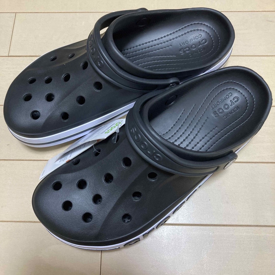 crocs(クロックス)の新品 28㎝ クロックス バヤバンド クロッグ ブラック メンズの靴/シューズ(サンダル)の商品写真