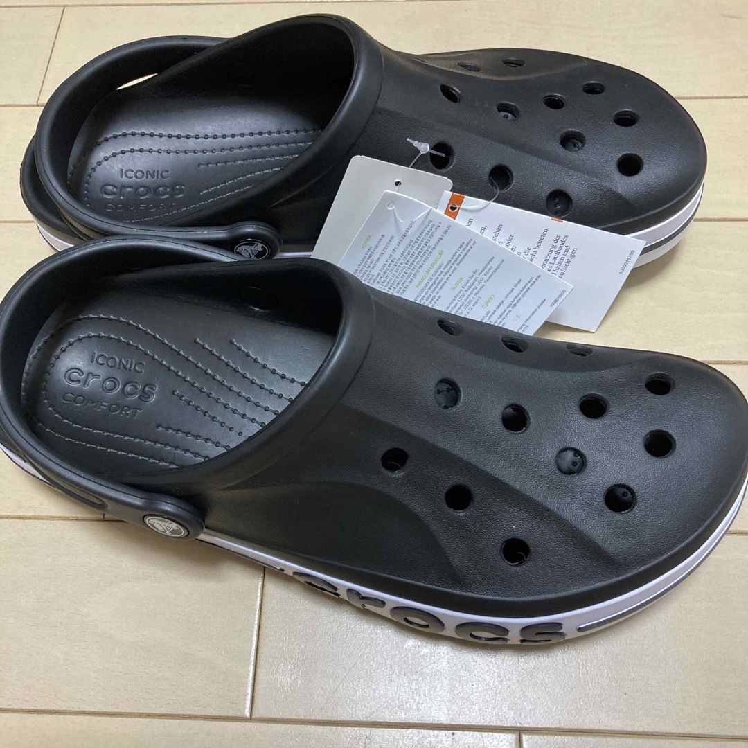 crocs(クロックス)の新品 28㎝ クロックス バヤバンド クロッグ ブラック メンズの靴/シューズ(サンダル)の商品写真