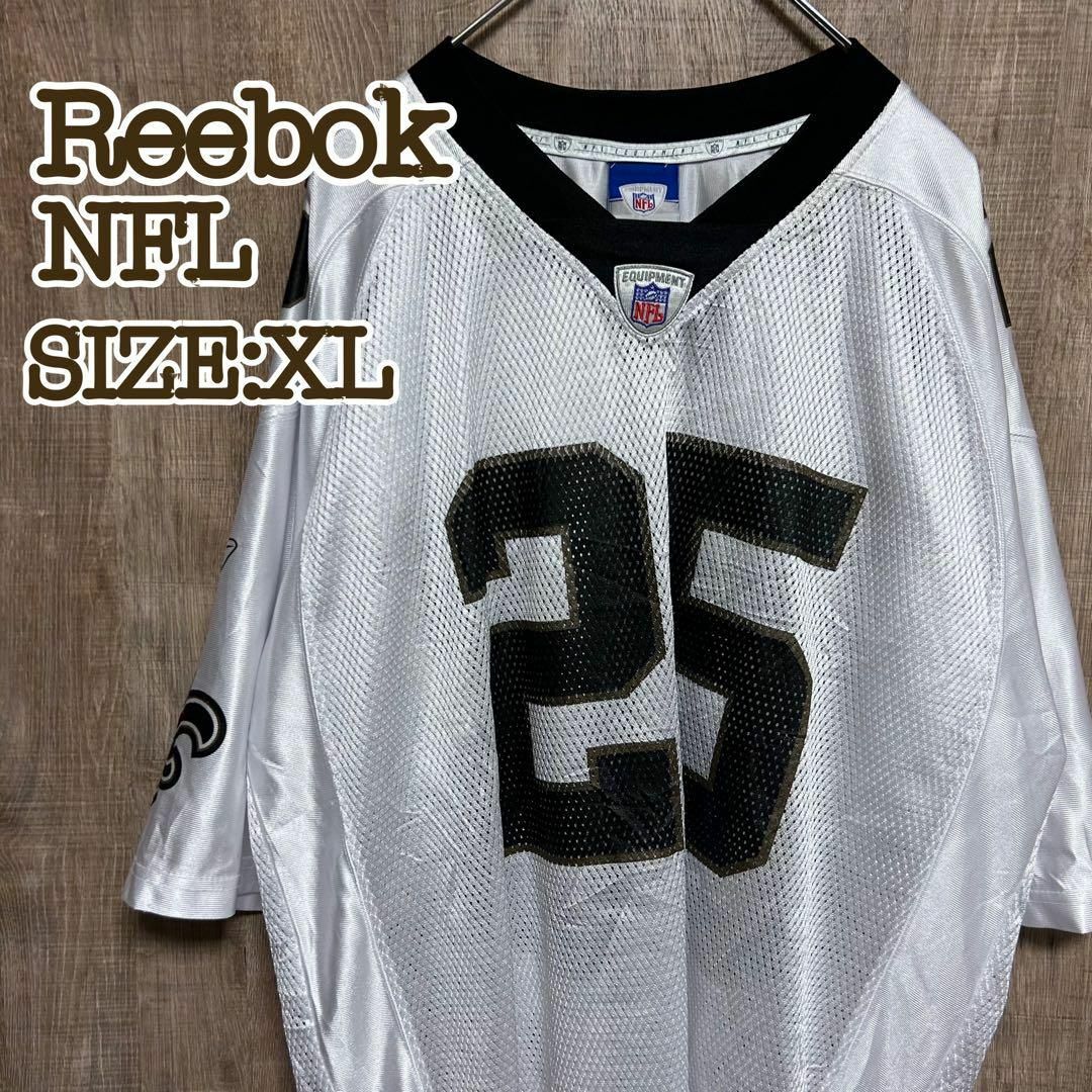 Reebok リーボック　NFL/ニューオーリンズ・セインツ　ゲームシャツ　XL