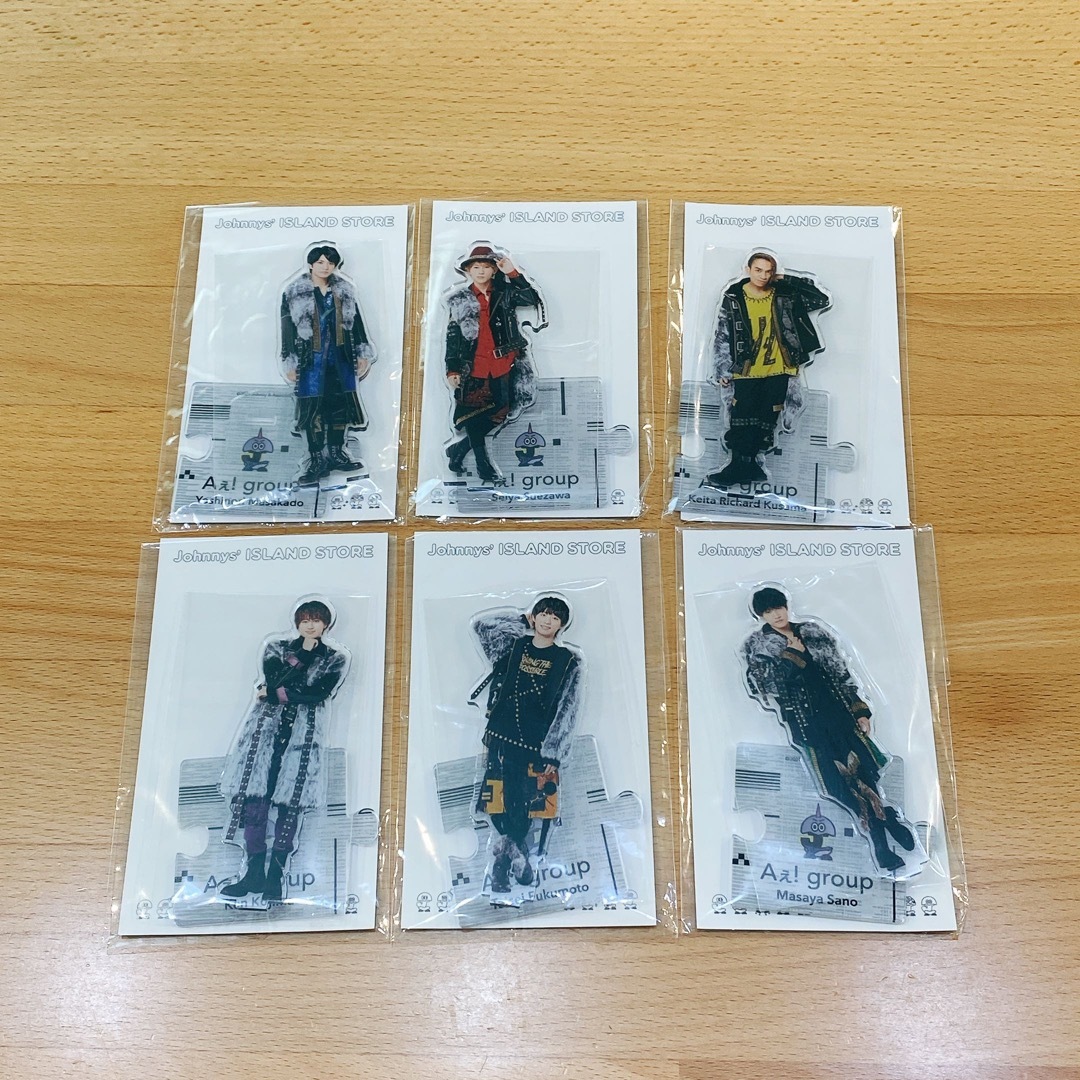 日本未入荷 Aぇ!group アクリルスタンド 6点セット アイドル 日本未入荷 Aぇ!group アクリルスタンド 6点セット アイドル