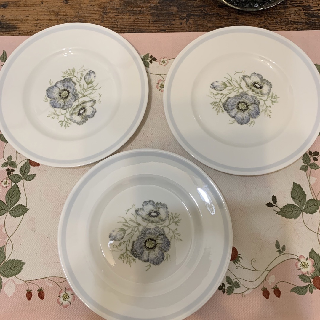WEDGWOOD - ウェッジウッド グレンミスト 17.5cm ケーキプレート 7枚の