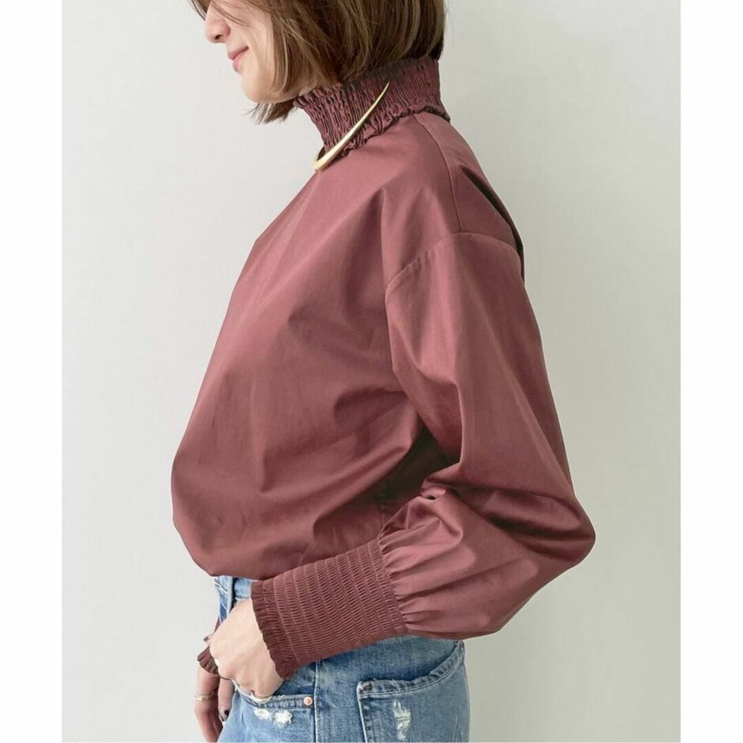 L'Appartement DEUXIEME CLASSE(アパルトモンドゥーズィエムクラス)の22SS L'Appartement Brilliant Blouse レディースのトップス(シャツ/ブラウス(長袖/七分))の商品写真