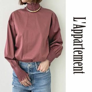 アパルトモンドゥーズィエムクラス(L'Appartement DEUXIEME CLASSE)の22SS L'Appartement Brilliant Blouse(シャツ/ブラウス(長袖/七分))