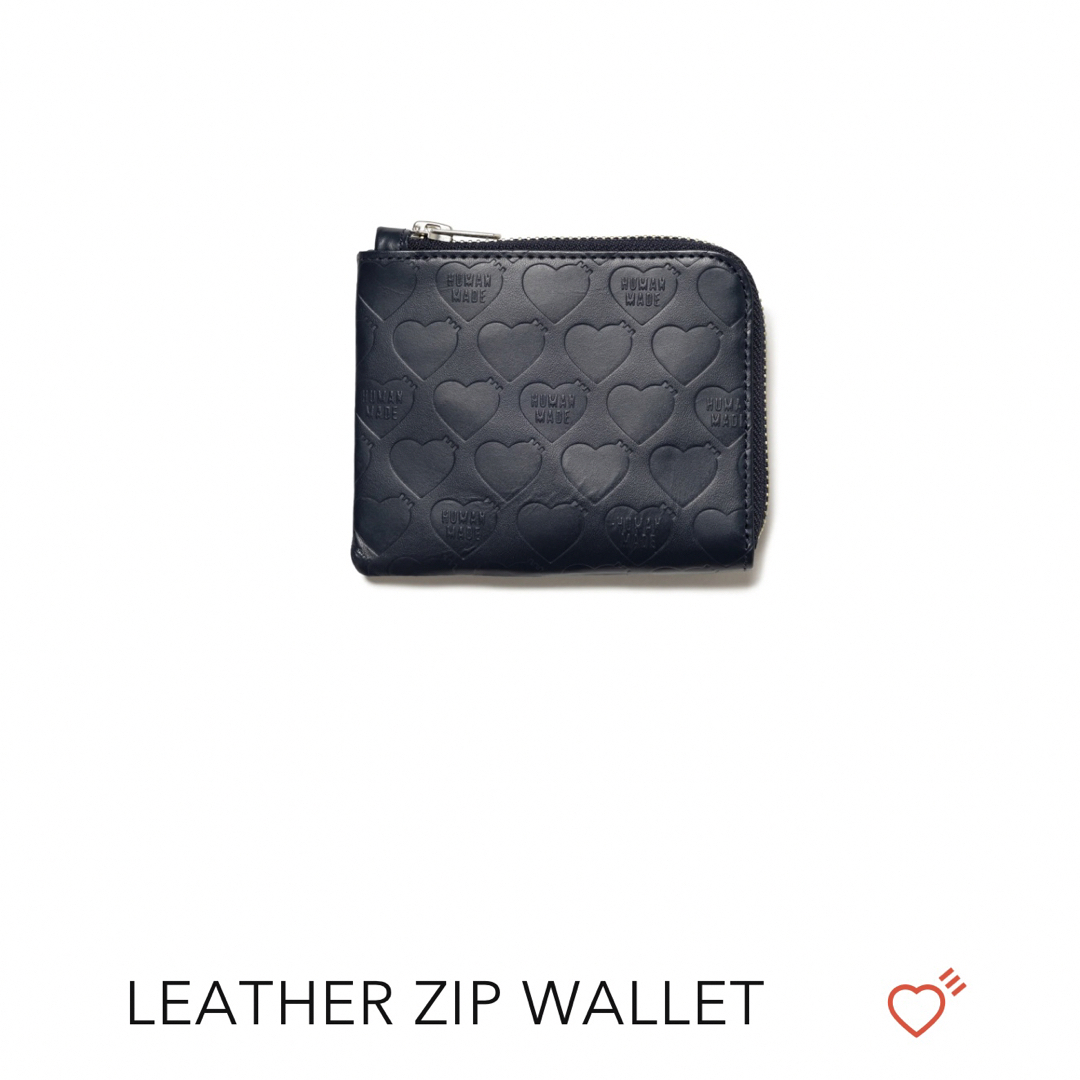 HUMAN MADE - human made LEATHER ZIP WALLETの通販 by たろうちゃん's