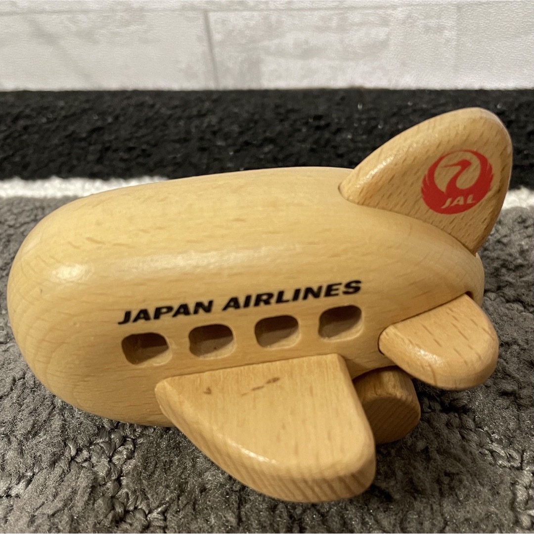 JAL 木製飛行機　他5点セット エンタメ/ホビーのテーブルゲーム/ホビー(航空機)の商品写真