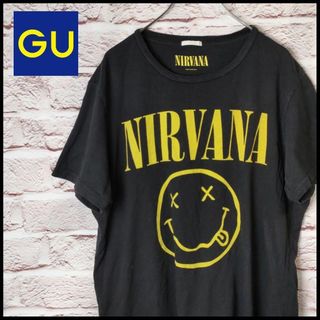 ジーユー(GU)のGU　ジーユー　　　トップス　Tシャツ　デカロゴ(Tシャツ/カットソー(半袖/袖なし))