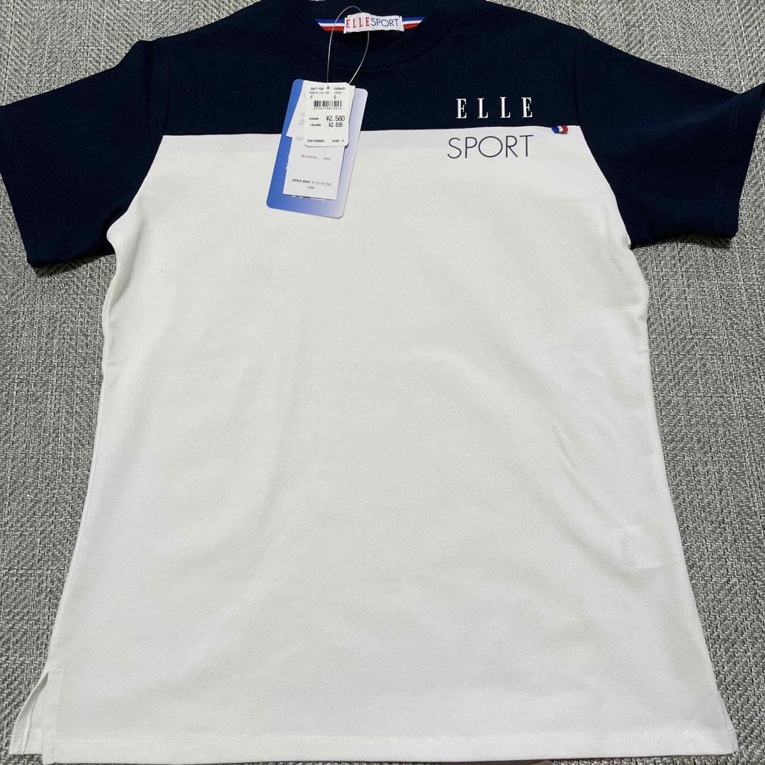 ELLE(エル)のELLE SPORT Tシャツ 未使用品 M レディースのトップス(Tシャツ(半袖/袖なし))の商品写真
