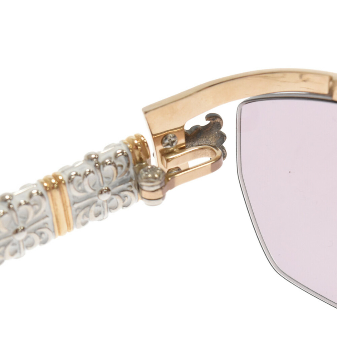 ■美品■ A'rossby ロズヴィ SV925 120本限定 シリアル 033/120 メガネ 眼鏡 メンズ レディース シルバー系 AM9353