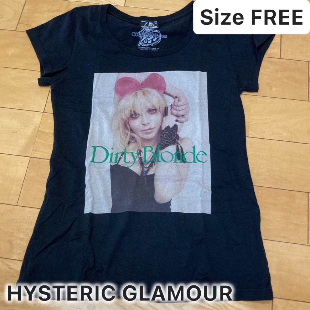 HYSTERIC GLAMOUR(ヒステリックグラマー)のヒステリックグラマー hysteric glamour Tシャツ 半袖 レディースのトップス(Tシャツ(半袖/袖なし))の商品写真