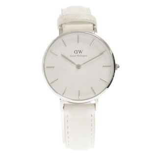 ダニエルウェリントン(Daniel Wellington)のDaniel Wellington ダニエルウェリントン CLASSIC クオーツ レザーウォッチ 腕時計 B32S4 ホワイト(腕時計(アナログ))