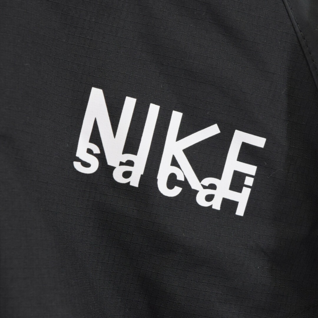 NIKE ナイキ ×sacai AS M NRG Full Zip Hoodie サカイ フルジップフーディー ジャケット ブラック DQ9030-010