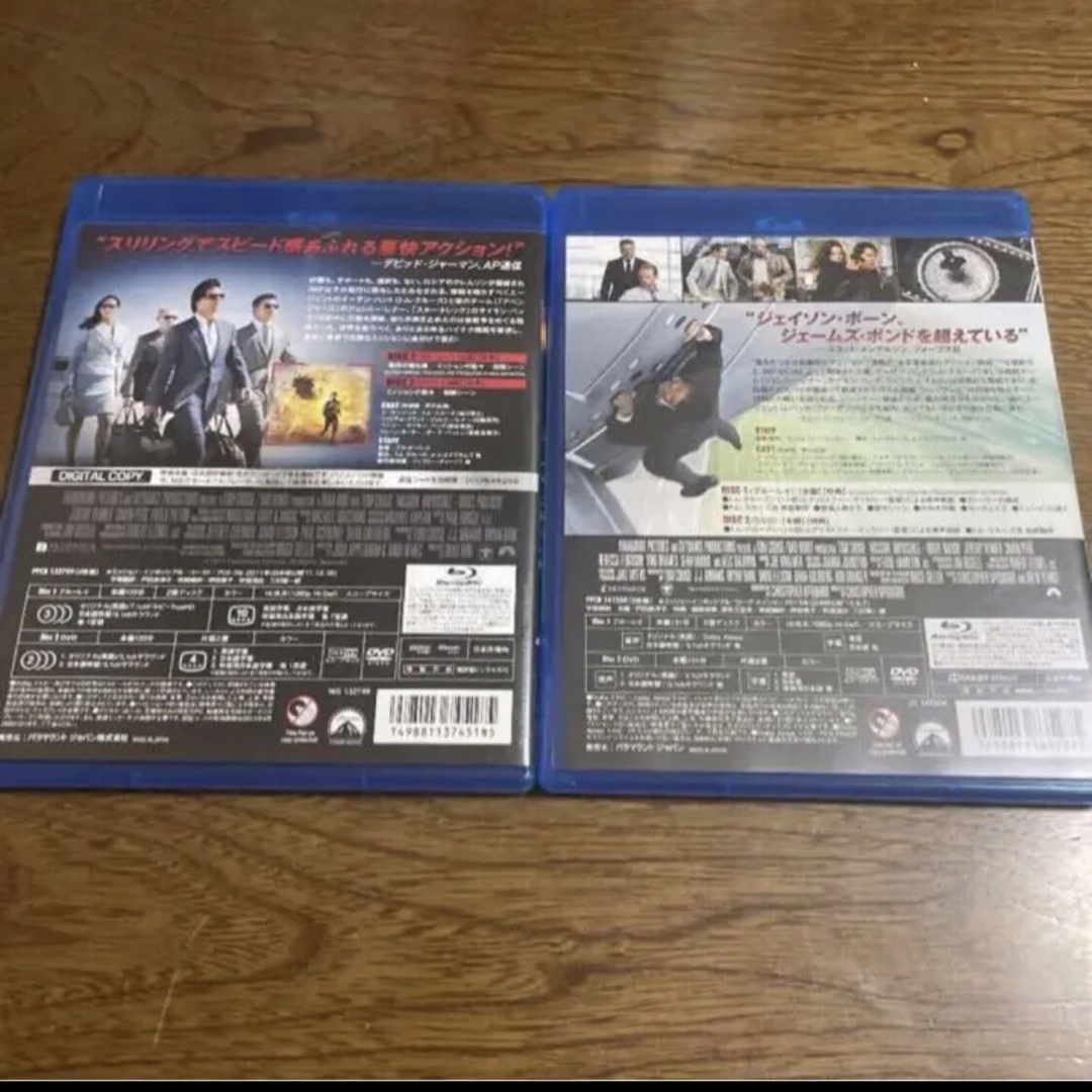 Blu-rayセット！！ミッションインポッシブル ！！吹き替えあります。