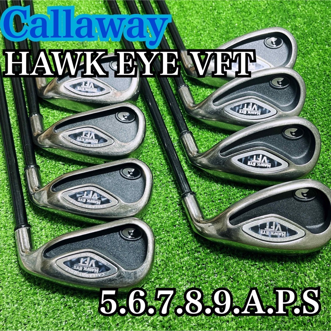 B Callaway HAWK EYE VFT メンズ 右利き アイアン