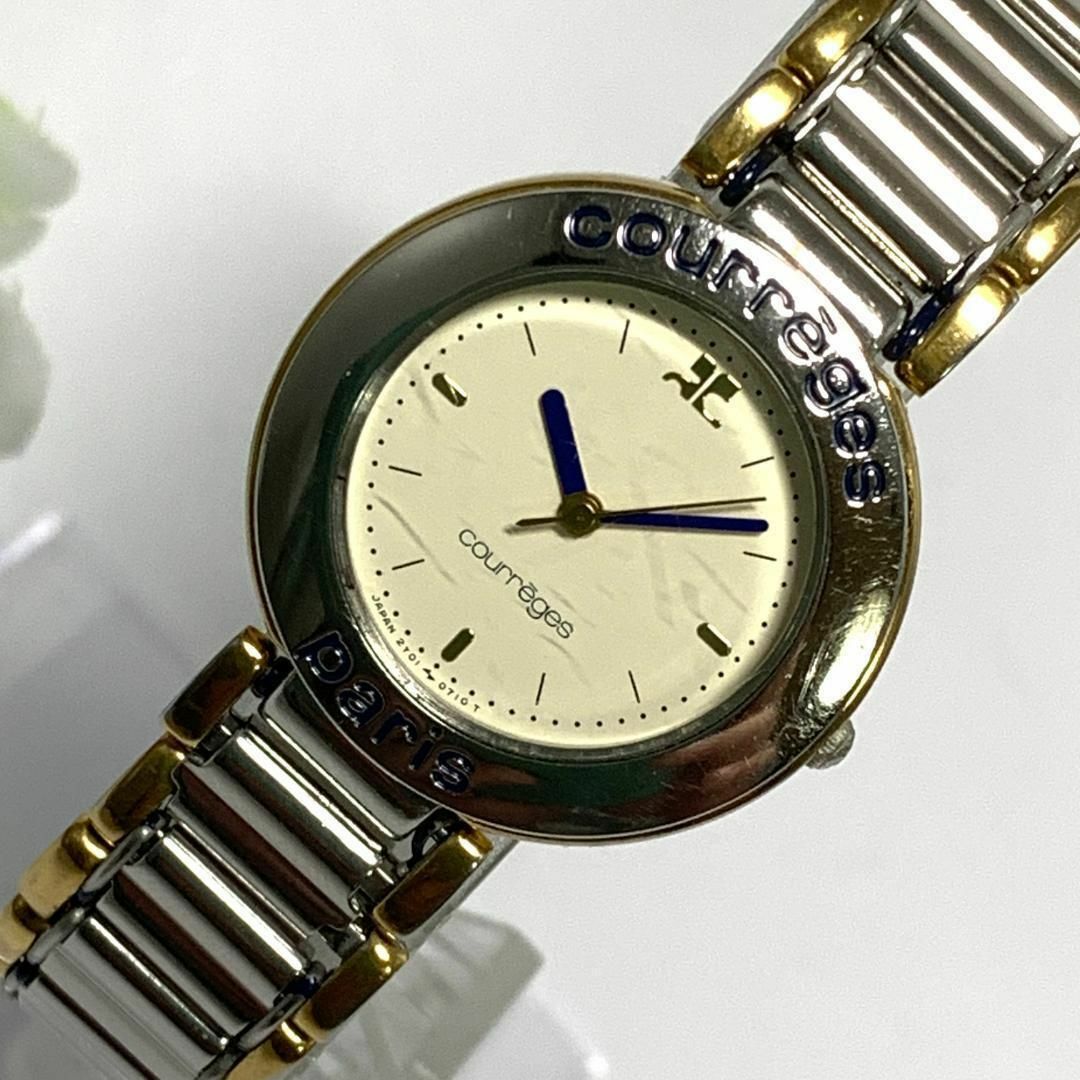 CLAYGE（Tada）(クレージュ)の462 courreges クレージュ レディース 腕時計 クオーツ 電池交換済 レディースのファッション小物(腕時計)の商品写真