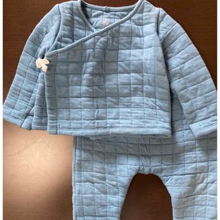 プチバトー(PETIT BATEAU)のプチバトー　カーディガン & パンツセット(カーディガン/ボレロ)