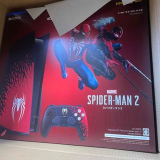 【限定モデル】新品未開封 プレイステーション5 PS5 本体 スパイダーマン