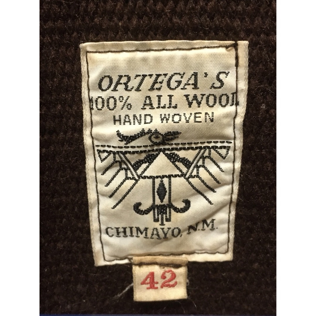 ORTEGA'S オルテガ チマヨ ラグジャケット ネイティブアメリカン 2