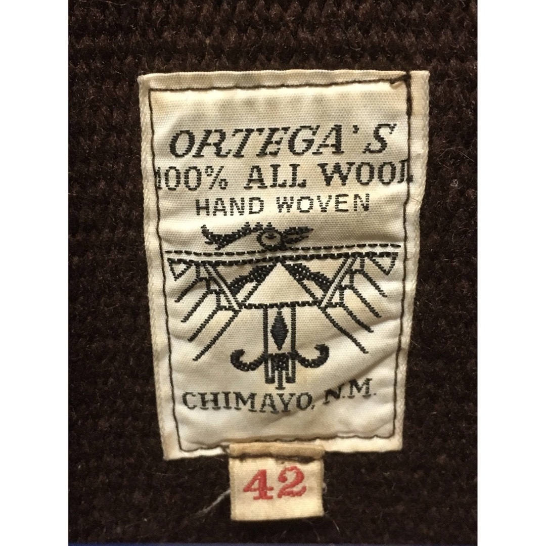ORTEGA'S オルテガ チマヨ ラグジャケット ネイティブアメリカン | www