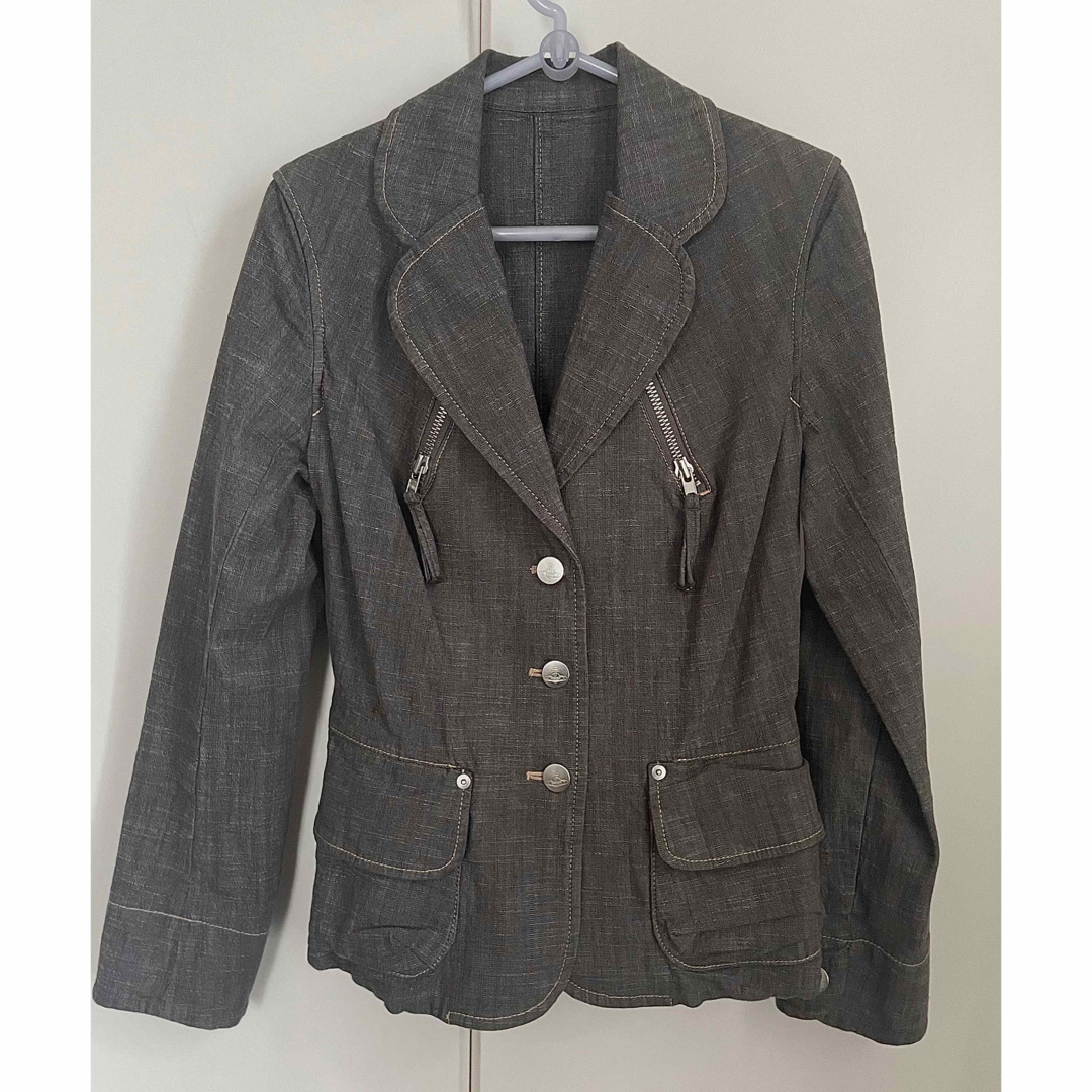 Vivienne Westwood(ヴィヴィアンウエストウッド)のvintage Vivienne Westwood denim jacket  レディースのジャケット/アウター(Gジャン/デニムジャケット)の商品写真
