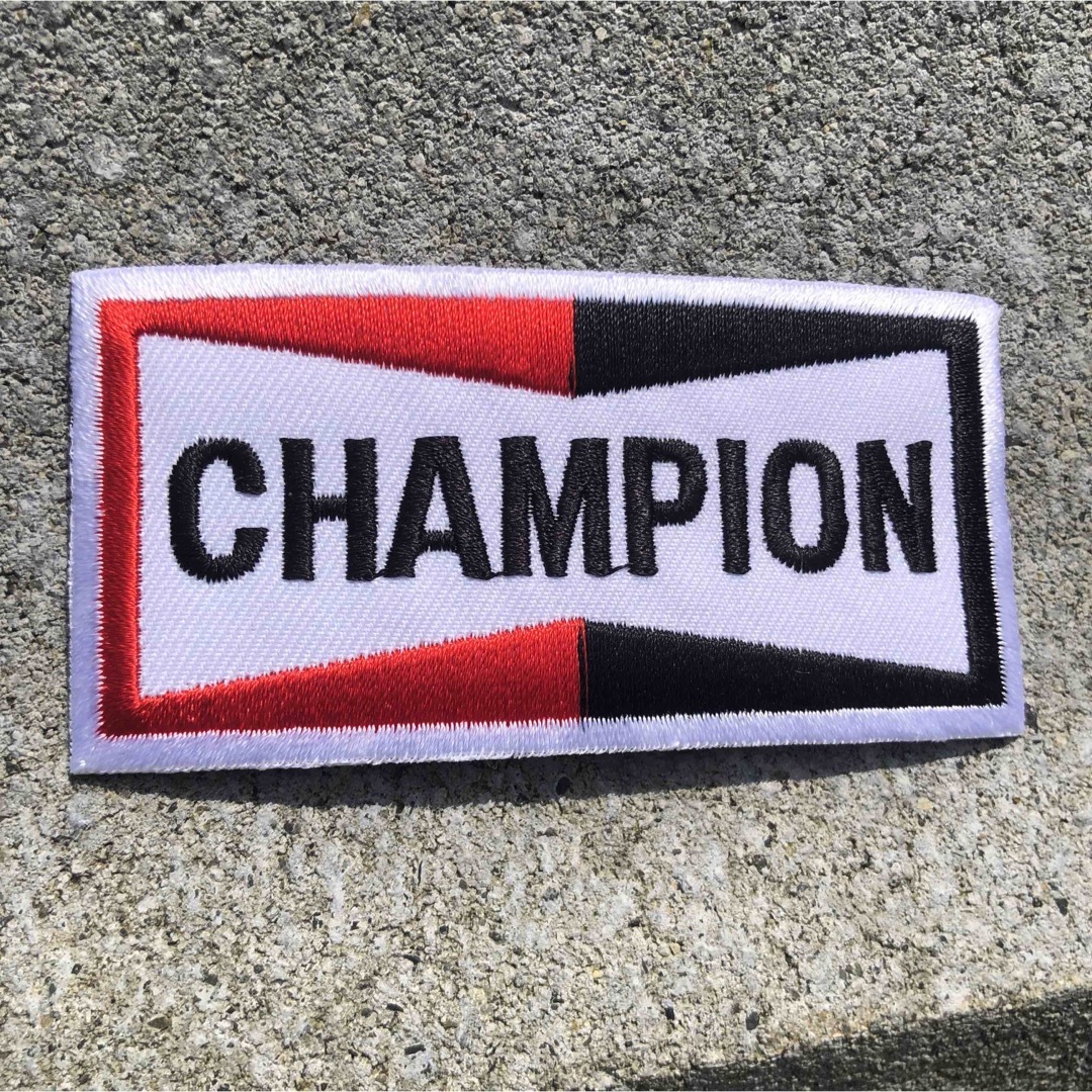 Champion(チャンピオン)のゲリラSALE★CHAMPION⭐︎チャンピオン◆ワッペン◾️スパークプラグ 自動車/バイクの自動車/バイク その他(その他)の商品写真