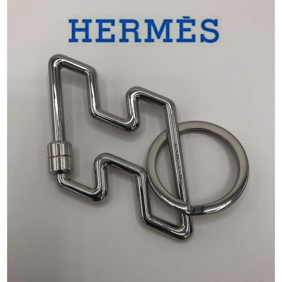 HERMES エルメス H Too Speed キーリング バッグチャーム-