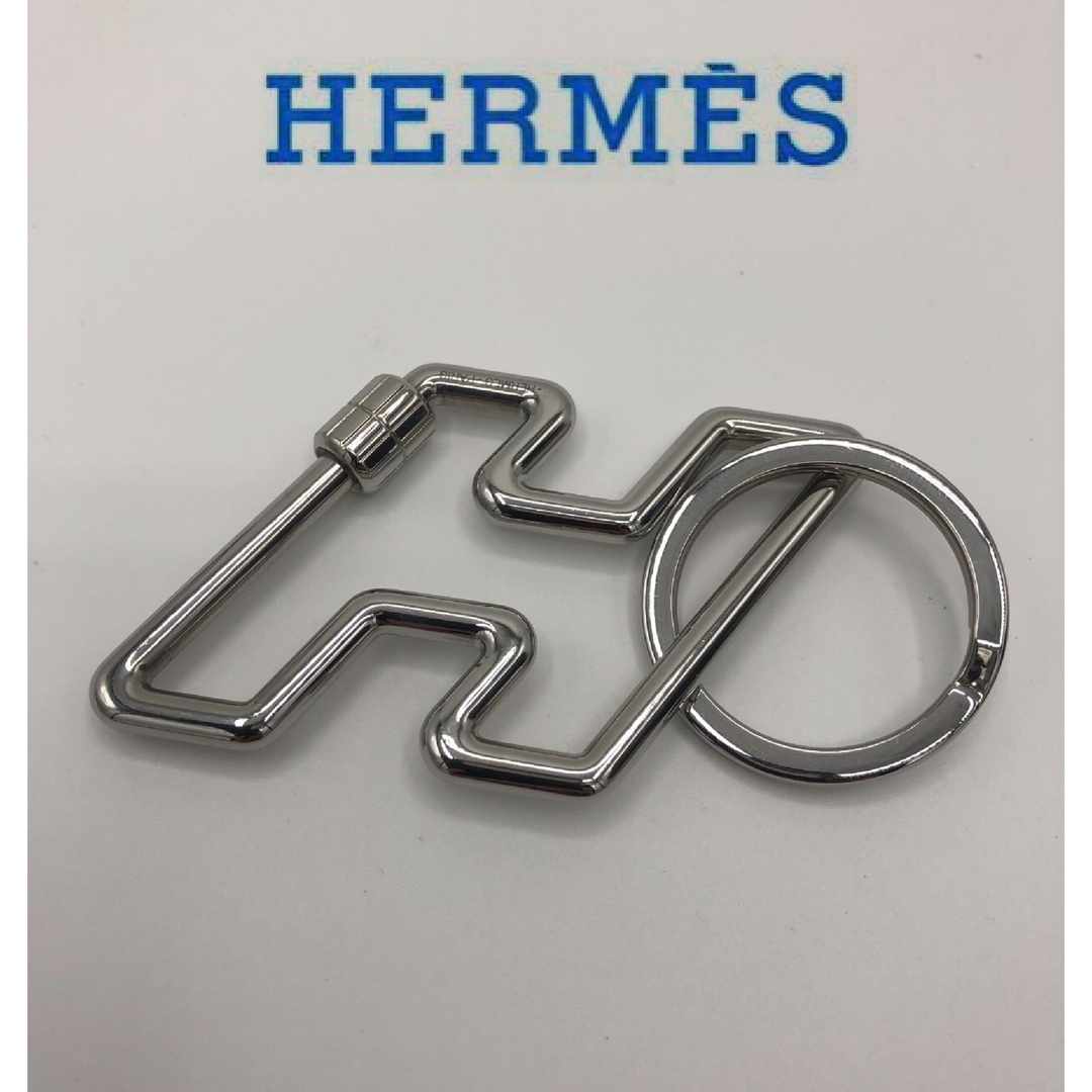 HERMES エルメス　H Too Speed キーリング　バッグチャーム