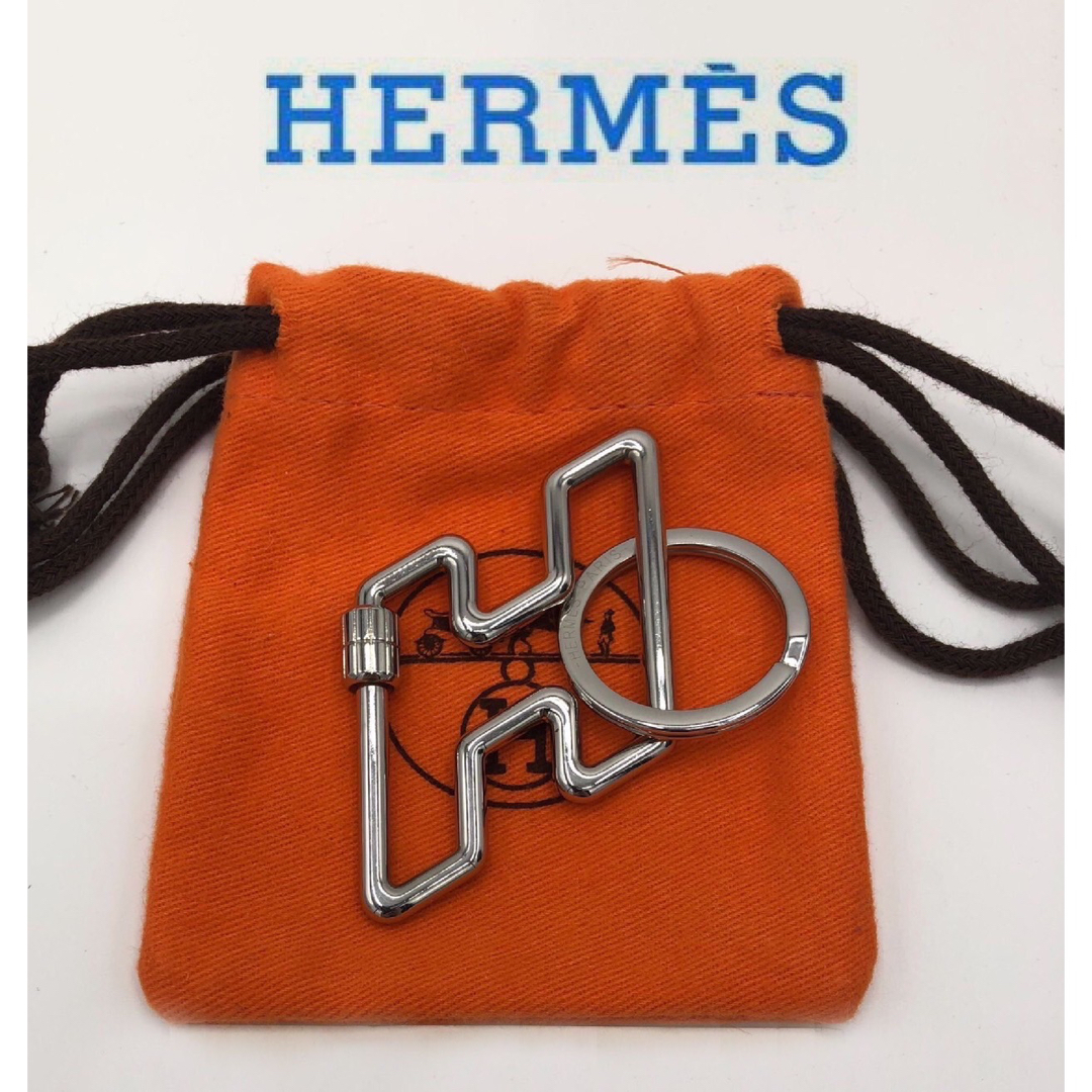 HERMES エルメス　H Too Speed キーリング　バッグチャーム
