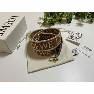 LOEWE - ☆美品 ロエベ アナグラムストラップ ジャガード&カーフ ...