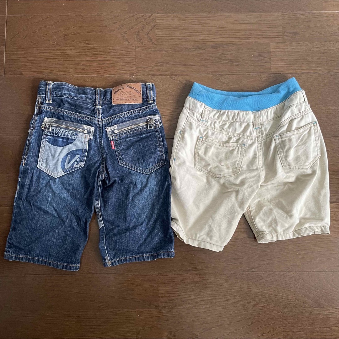 ズボン パンツ 短パン 110 キッズ 2つセット 男の子 子供服 キッズ/ベビー/マタニティのキッズ服男の子用(90cm~)(パンツ/スパッツ)の商品写真