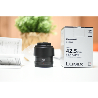 最終値引！Panasonic 単焦点レンズ LUMIX G 42.5 f1.7