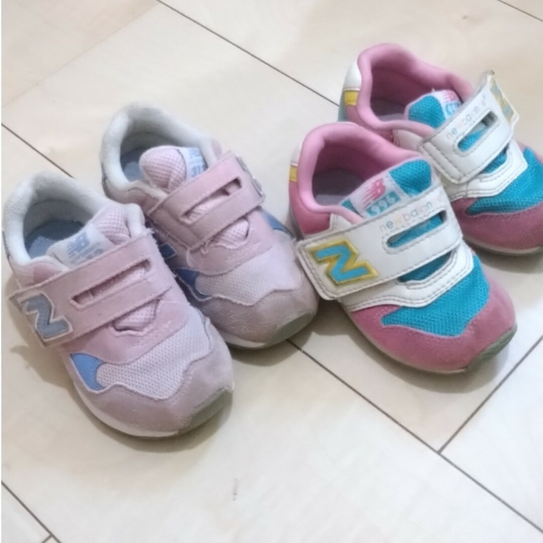 New Balance(ニューバランス)のスニーカー　２足組 キッズ/ベビー/マタニティのベビー靴/シューズ(~14cm)(スニーカー)の商品写真