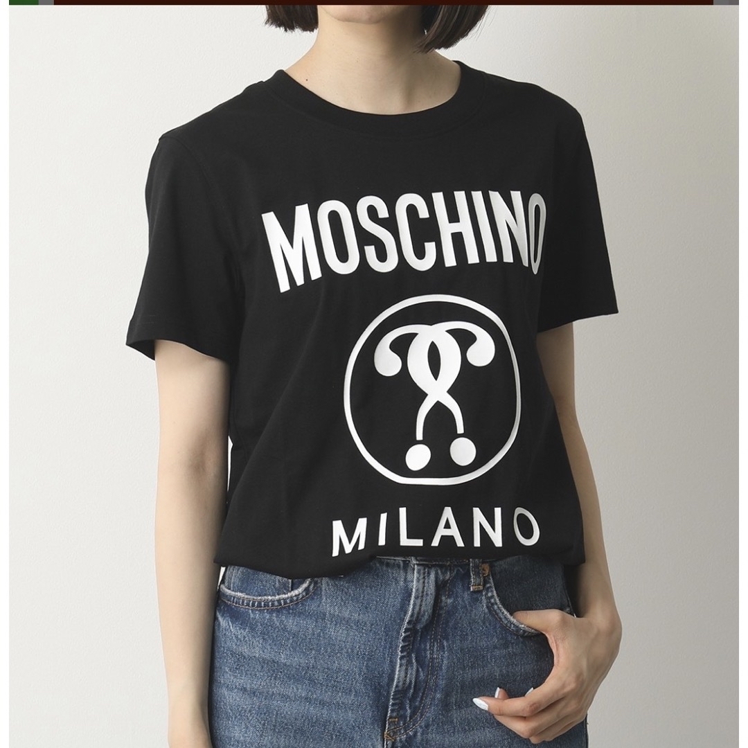 MOSCHINO　総柄　ロゴ　Tシャツ　かわいい　トレーナー　半袖　ポロシャツ