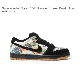 シュプリーム(Supreme)のsupreme NIKE SB Rammellzee Dunk Low(スニーカー)