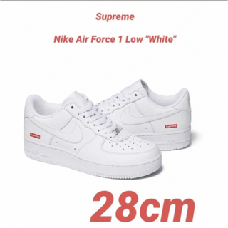 ナイキ(NIKE)のSupreme × Nike Air Force 1 Low SP 28cm(スニーカー)