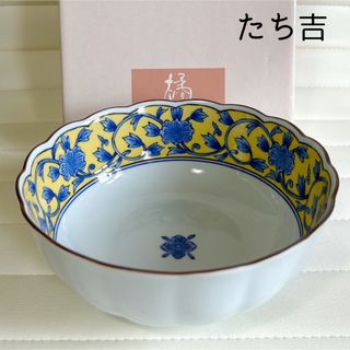 橘吉　瑠璃　トルコ石　水色　食器　ユリ　アザミ　椿　骨董品　工芸品　花　レトロ