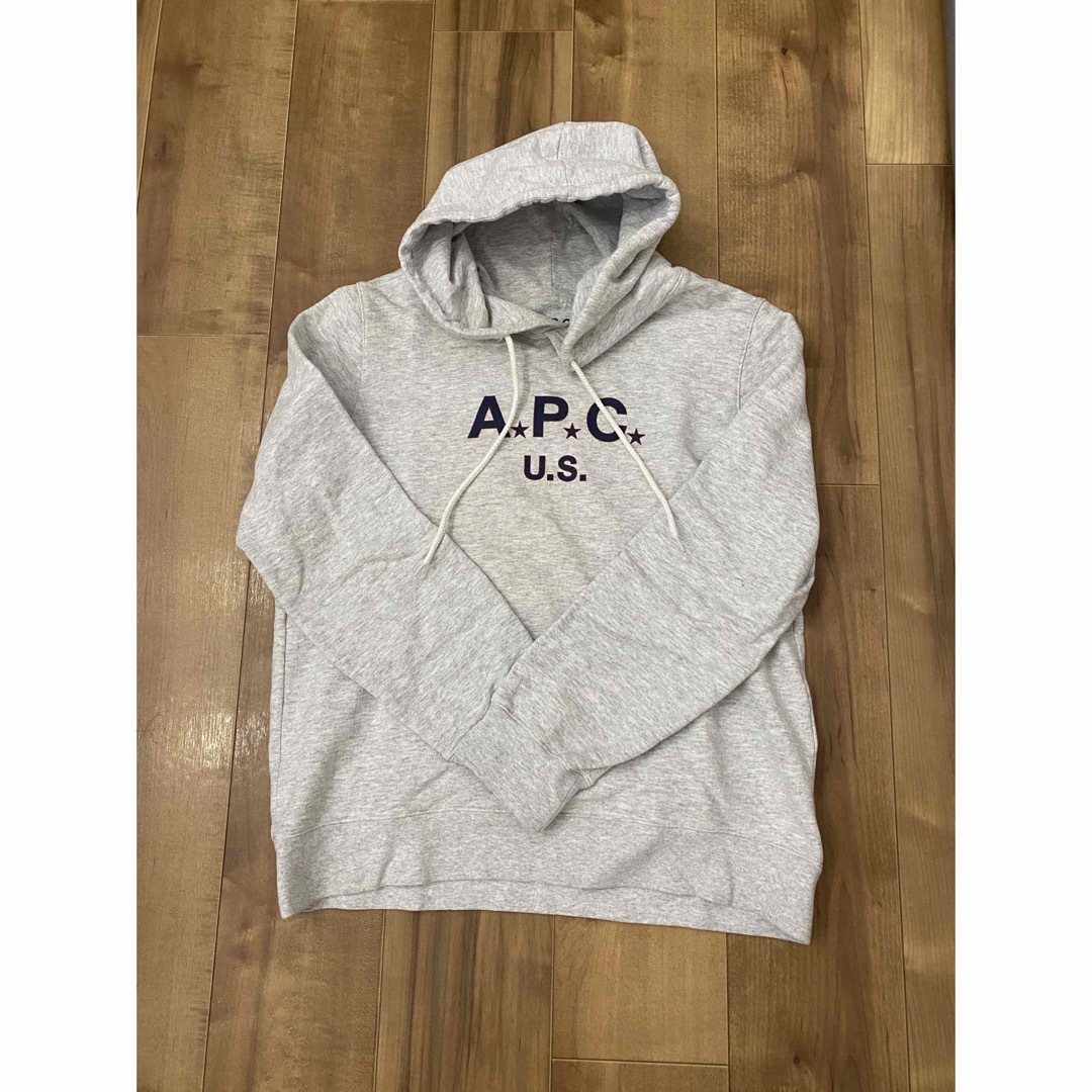 APC グレー　メンズパーカー