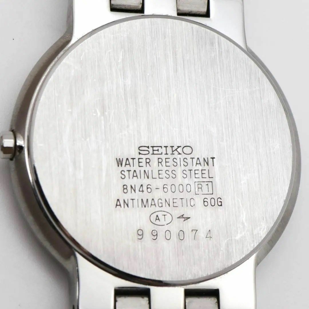 《まとめ》SEIKO Dolce 腕時計 ホワイト クォーツ デイト メンズ