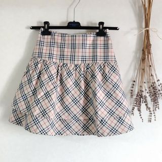 バーバリー(BURBERRY)の✱ご専用BURBERRY160スカート*チェック(スカート)