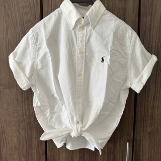 ポロラルフローレン(POLO RALPH LAUREN)のラルフローレン 白シャツ(シャツ/ブラウス(半袖/袖なし))