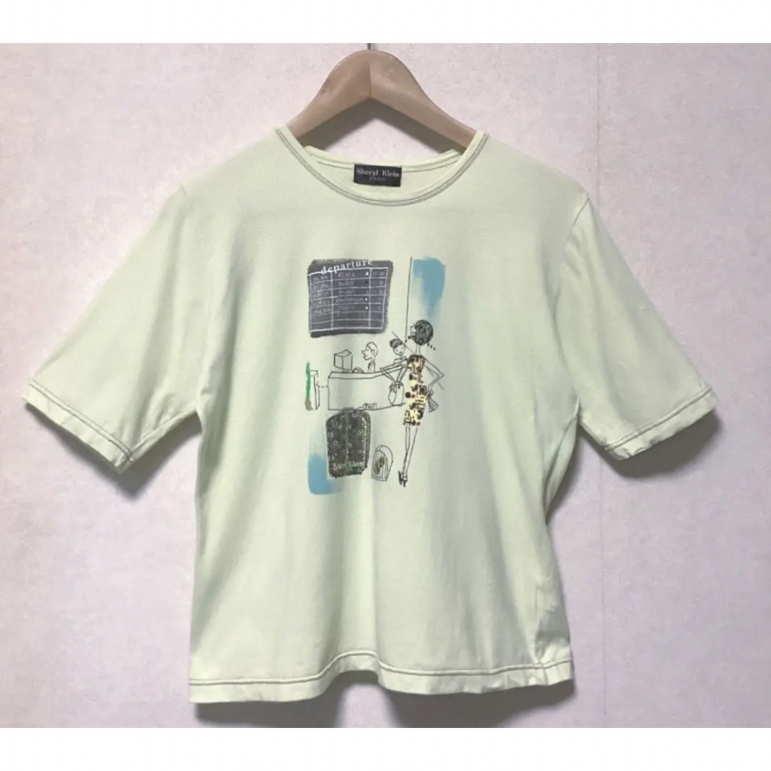 装飾デザインTシャツ Mサイズ メンズのトップス(Tシャツ/カットソー(半袖/袖なし))の商品写真