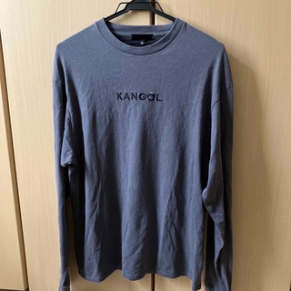 カンゴール(KANGOL)のメンズ長袖T シャツ　グレー(Tシャツ/カットソー(七分/長袖))