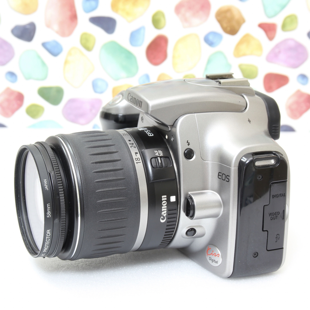 ☆Canon EOS kiss X☆スマホ転送○初心者向け○カメラバック付き-