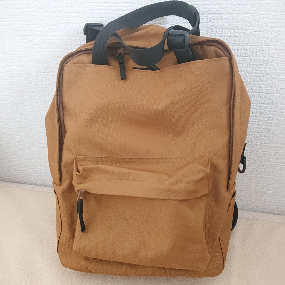 MUJI (無印良品)(ムジルシリョウヒン)の無印良品 手提げ リュック レディースのバッグ(リュック/バックパック)の商品写真