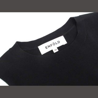 ENFOLD - エンフォルド ENFOLD ダブルサテンニット シャツ ドレス 38